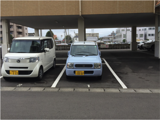 Neighbors parking backwards